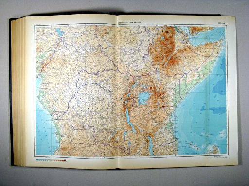 Атлас Мира / Atlas Mira (1954)
203-204. Экваториальная Африка