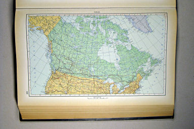 Атлас Мира / Atlas Mira (1954)
220. Канада, политическая карта