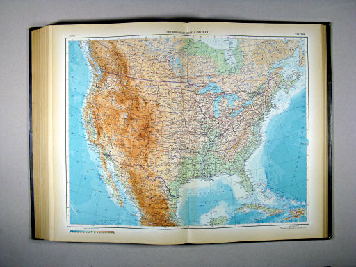 Атлас Мира / Atlas Mira (1954)
227-228. Соединённые Штаты Америки