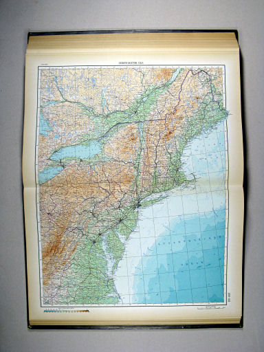 Атлас Мира / Atlas Mira (1954)
230-231. Северо-восток США