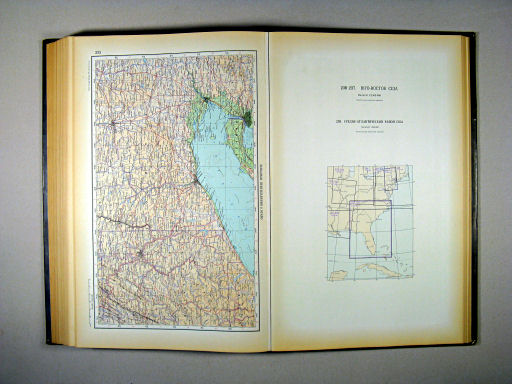 Атлас Мира / Atlas Mira (1954)
235. Западная Пенсильвания и Огайо