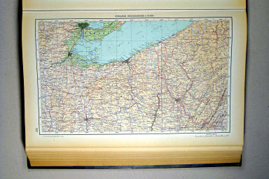 Атлас Мира / Atlas Mira (1954)
235. Западная Пенсильвания и Огайо
