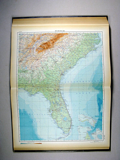 Атлас Мира / Atlas Mira (1954)
236-237. Юго-восток США