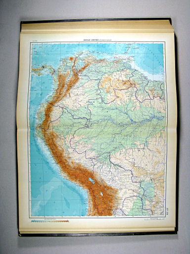 Атлас Мира / Atlas Mira (1954)
257-258. Южная Америка (северо-запад)