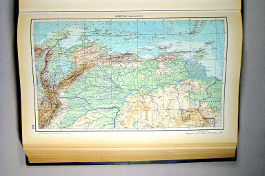 Атлас Мира / Atlas Mira (1954)
259. Венесуэла (северная часть)