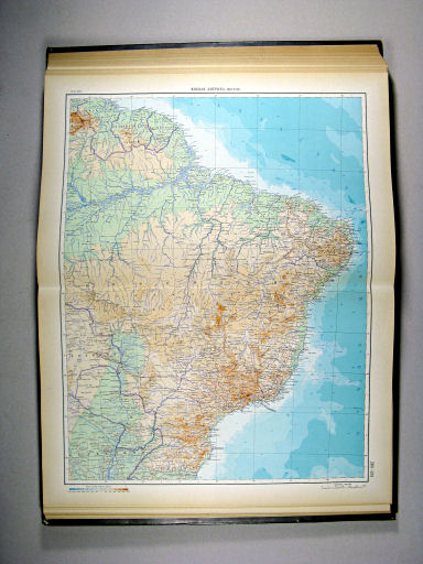 Атлас Мира / Atlas Mira (1954)
260-261. Южная Америка (восток)