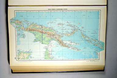 Атлас Мира / Atlas Mira (1954)
268. Новая Гвинея и Соломоновы острова