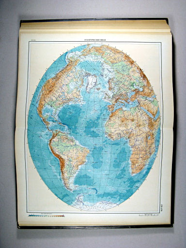 Атлас Мира / Atlas Mira (1954)
278-279. Атлантический океан