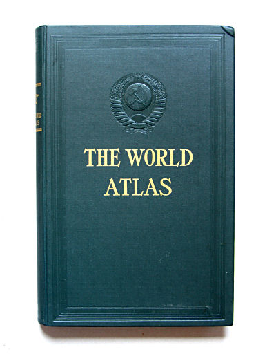 The World Atlas / Атлас Мира (1967)
Atlas: Voorkant band / Atlas: Front cover