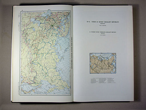 The World Atlas / Атлас Мира (1967)
9. USSR, Communications