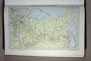 The World Atlas / Атлас Мира (1967)
9. USSR, Communications