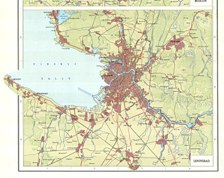 The World Atlas / Атлас Мира (1967)
15b. Leningrad