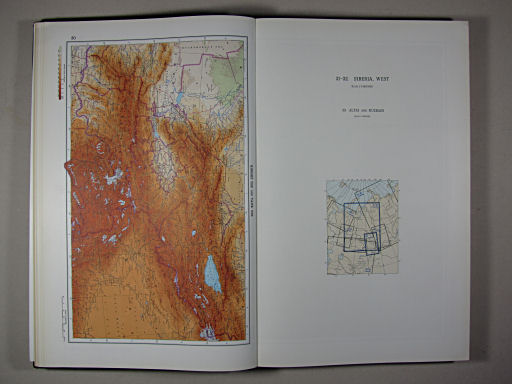 The World Atlas / Атлас Мира (1967)
30. Kirghiz SSR and Tajik SSR