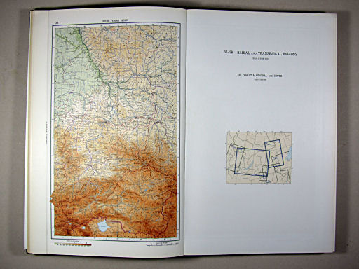 The World Atlas / Атлас Мира (1967)
36. South Yenisei Region