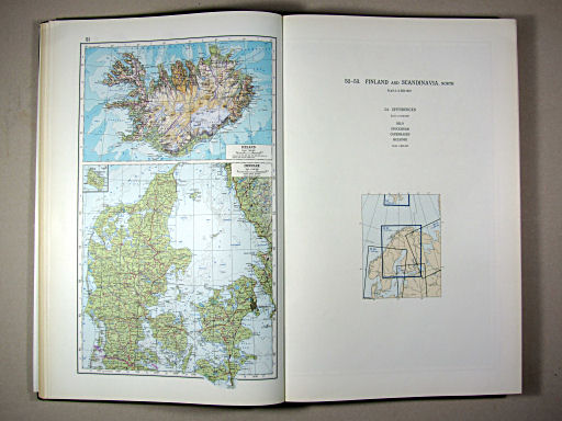 The World Atlas / Атлас Мира (1967)
51. Iceland. Denmark