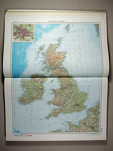 The World Atlas / Атлас Мира (1967)
58-59. Great Britain and Ireland