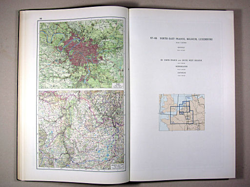 The World Atlas / Атлас Мира (1967)
66. Paris. Lorraine and Saar