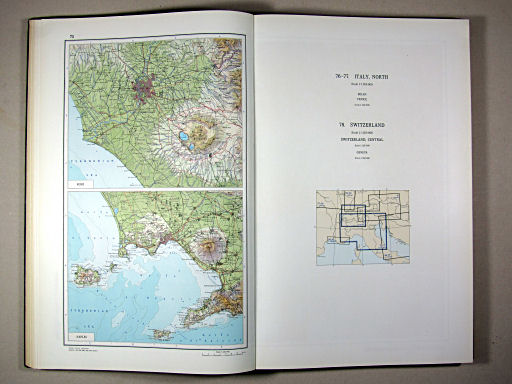 The World Atlas / Атлас Мира (1967)
75. Rome, Naples