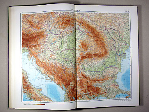 The World Atlas / Атлас Мира (1967)
90-91. Danube Countries