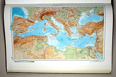 The World Atlas / Атлас Мира (1967)
101. Mediterranean Sea