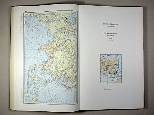 The World Atlas / Атлас Мира (1967)
104. Asia (outside the USSR), Communications