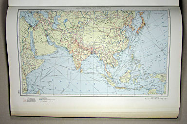 The World Atlas / Атлас Мира (1967)
104. Asia (outside the USSR), Communications