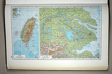 The World Atlas / Атлас Мира (1967)
110. Taiwan. Shanghai and Nanking Region
