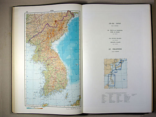 The World Atlas / Атлас Мира (1967)
122. Korea