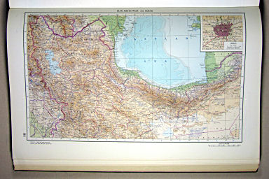 The World Atlas / Атлас Мира (1967)
145. Iran, North-West and North