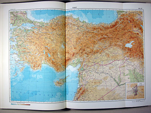 The World Atlas / Атлас Мира (1967)
146-147. Turkey