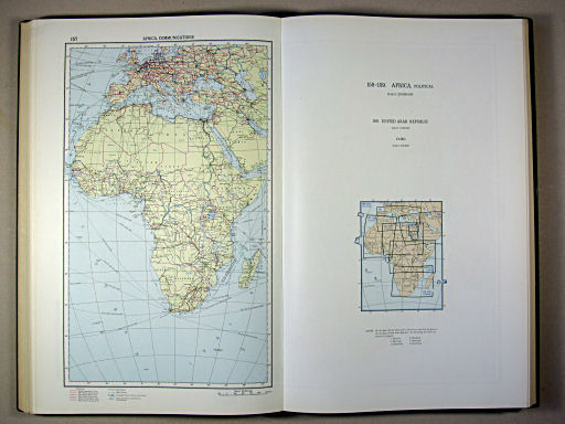The World Atlas / Атлас Мира (1967)
157. Africa, Communications