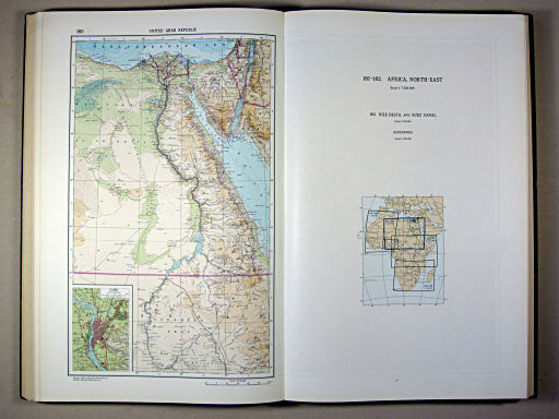 The World Atlas / Атлас Мира (1967)
160. United Arab Republic