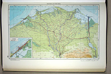 The World Atlas / Атлас Мира (1967)
163. Nile Delta and Suez Canal