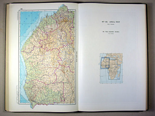The World Atlas / Атлас Мира (1967)
166. West Africa, South