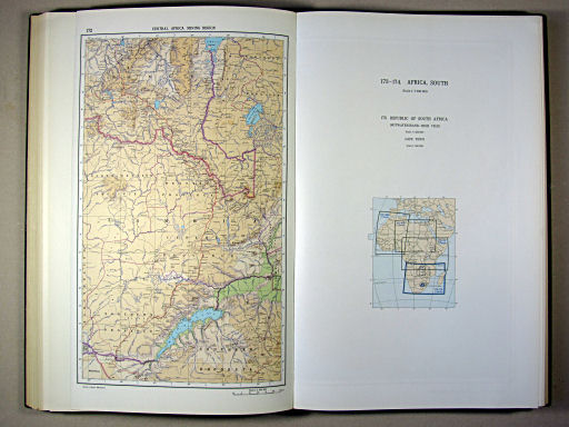 The World Atlas / Атлас Мира (1967)
Central Africa Mining Region