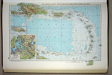 The World Atlas / Атлас Мира (1967)
181. Haiti, Dominican Republic, Jamaica, Puerto Rico I., Lesser Antilles, Trinidad and Tobago