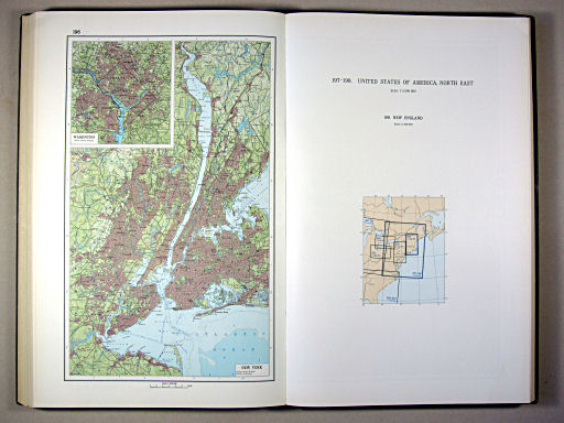 The World Atlas / Атлас Мира (1967)
196. New York, Washington