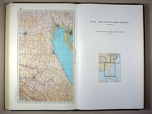 The World Atlas / Атлас Мира (1967)
202. West Pennsylvania and Ohio