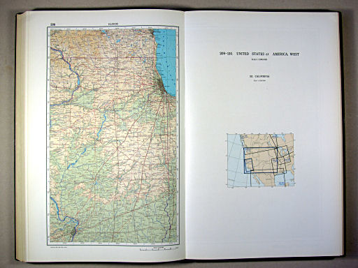The World Atlas / Атлас Мира (1967)
208. Illinois