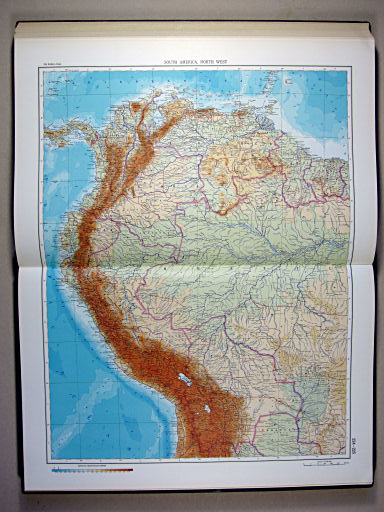 The World Atlas / Атлас Мира (1967)
224-225. South America, North-West