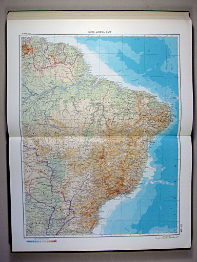 The World Atlas / Атлас Мира (1967)
227-228. South America, East