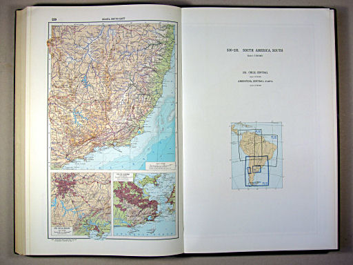 The World Atlas / Атлас Мира (1967)
229. Brazil, South-East