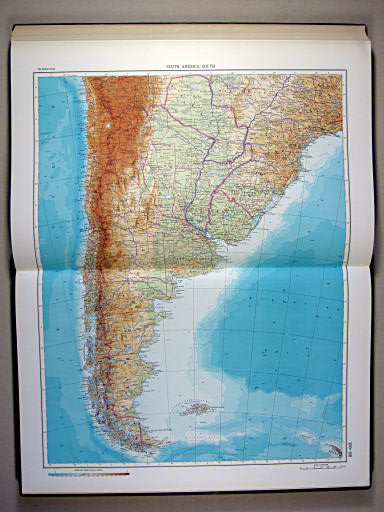 The World Atlas / Атлас Мира (1967)
230-231. South America, South