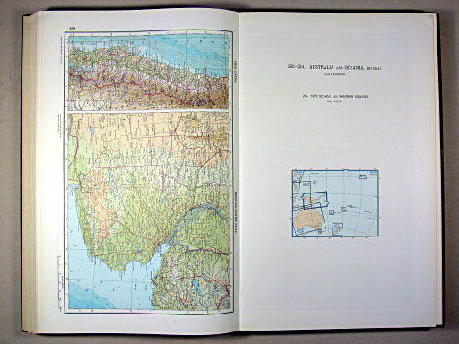 The World Atlas / Атлас Мира (1967)
232. Chile, Central. Argentina, Central (Pampa)