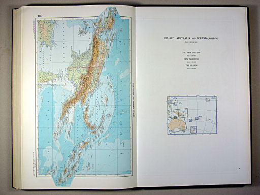 The World Atlas / Атлас Мира (1967)
235. New Guinea and Solomon Islands