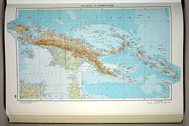 The World Atlas / Атлас Мира (1967)
235. New Guinea and Solomon Islands
