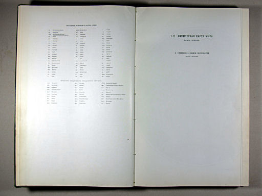 Атлас Мира / Atlas Mira (1967)
Afkortingen / Abbreviations