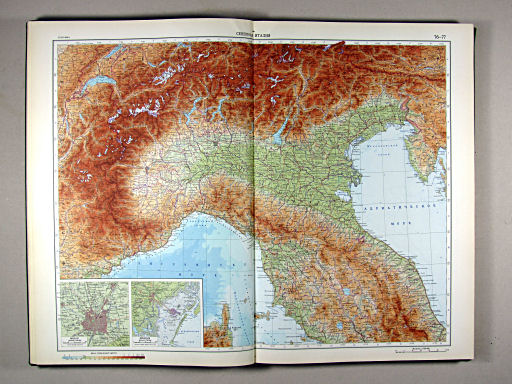 Атлас Мира / Atlas Mira (1967)
76-77. Северная Италия