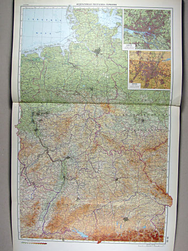 Атлас Мира / Atlas Mira (1967)
82-83. Федеративная Республика Германии