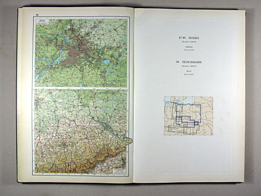 Атлас Мира / Atlas Mira (1967)
86. Берлин. Округа Лейпциг, Дрезден, Карл-Маркс-Штадт